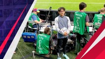 Bangga! Kael Derya Riza, Ball Boy Indonesia di Piala Dunia 2022