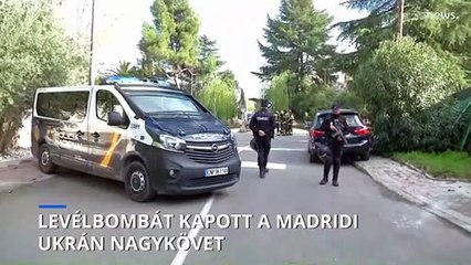 Levélbombát kapott a madridi ukrán nagykövet