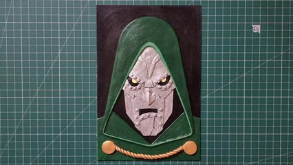 Doctor Doom Polymer Clay Art [Marvel Studios] [Timelapse Video]