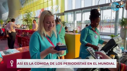 Catando el Mundial. La comida de los periodistas