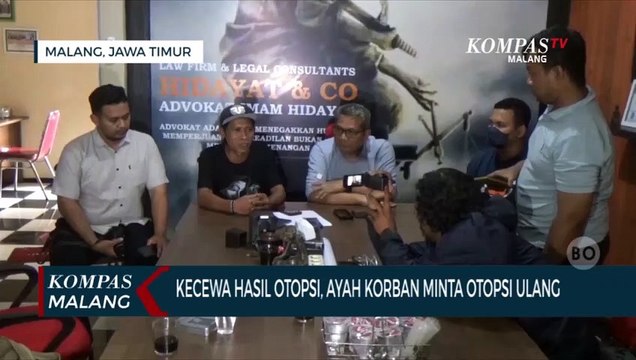 Kecewa Hasil Otopsi, Ayah Korban Kanjuruhan Minta Otopsi Ulang