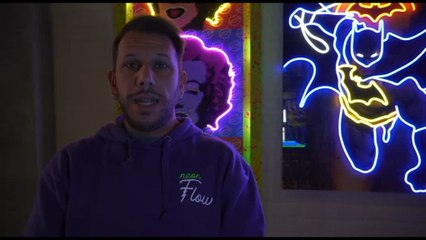 La neon art sbarca a Roma con Neon Flow di Aldo Nannuzzi