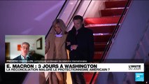 Emmanuel Macron à Washington : 