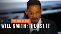 Will Smith on slapping Chris Rock at Oscars: ‘I lost it’