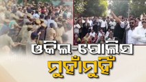 Lawyers and police come face to face in Sambalpur demanding setting up for High Court bench