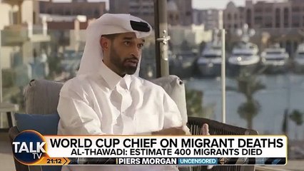 Hassan Al-Thawadi admite entre 400 y 500 muertes en las obras del Mundial / TWITTER