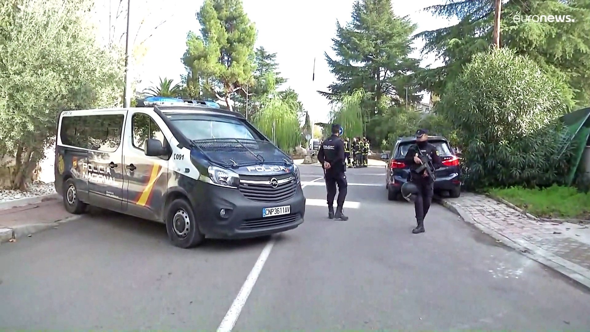 ⁣Мадрид: взрыв в украинском посольстве