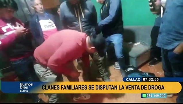 Detienen a dos cabecillas de bandas que se disputaban la venta de drogas en Callao