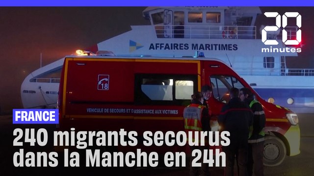 Manche : 240 migrants sauvés de la noyade par la marine nationale