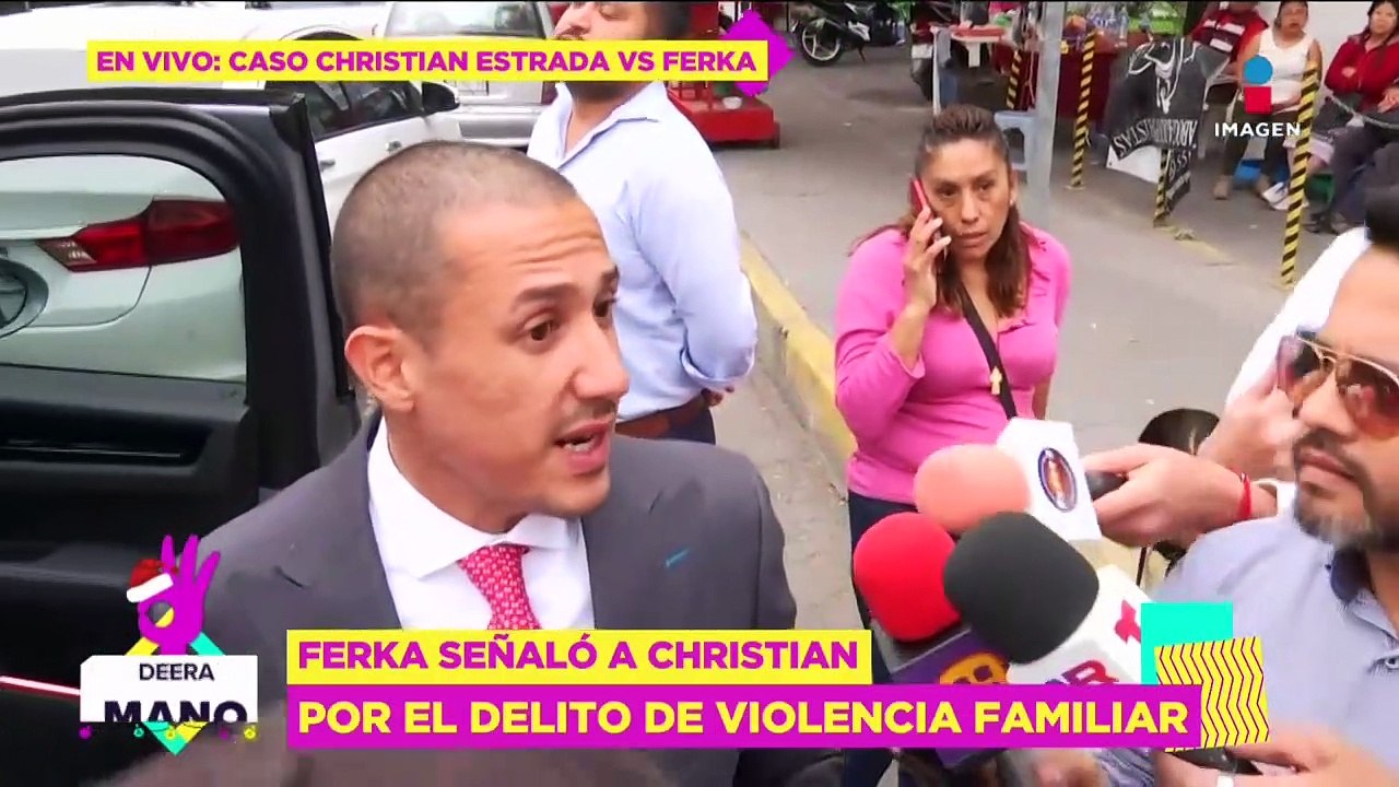 EN VIVO ¡Abogados de Christian Estrada SE NIEGAN a hablar del caso con Ferka y su hijo!