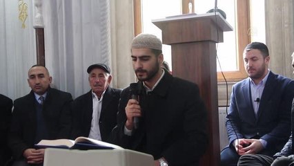 Güroymak'ta husumetli aileler törenle barıştırıldı