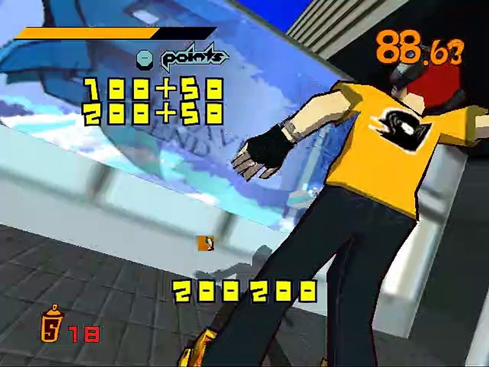 De La Jet Set Radio online multiplayer - dreamcast