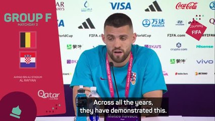 Don't fight Lukaku - Kovacic on Belgium tactics