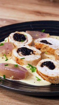 Roulés de dinde au pruneaux