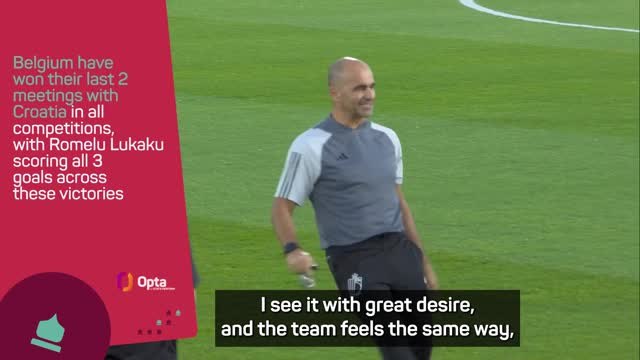 Martinez urges Belgium to 'enjoy' World Cup second chance