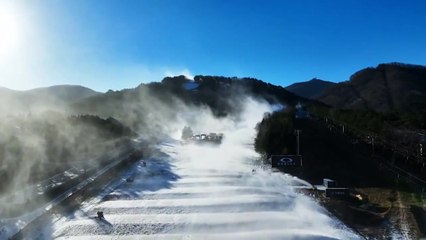 본격 추위 속에 강원지역 스키장 이번 주 개장 / YTN