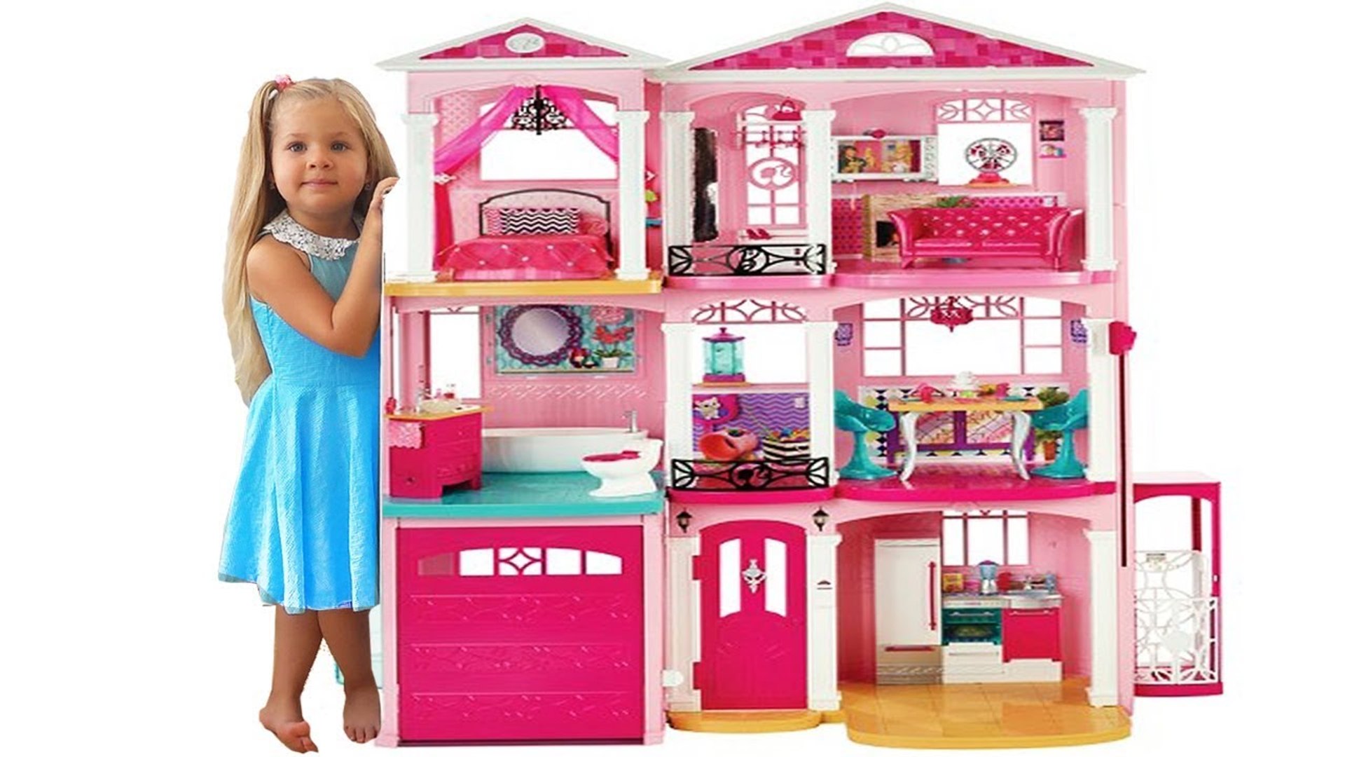 Kids Diana Show Barbie Doll House