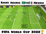 Saudi Arabia vs Mexico FIFA World Cup 2022.