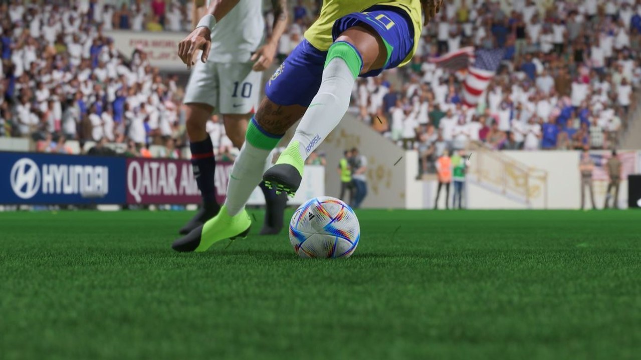 FIFA 23: Mit einem Flick zum Tempo-Boost - Der Übersteiger