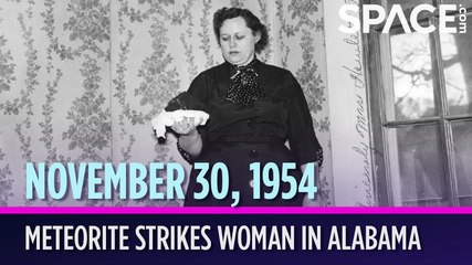 OTD in Space - November 30: Meteorite Strikes Woman in Alabama