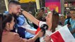 مونديال 2022: مشجع أرجنتيني يعرض الزواج على صديقته البولندية خارج ملعب كرة القدم