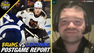 Bruins Defeat Lighting Again, Remain Undefeated at Home | Postgame Report