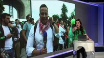 Emoción y nerviosismo vivieron aficionados mexicanos por el México vs. Arabia