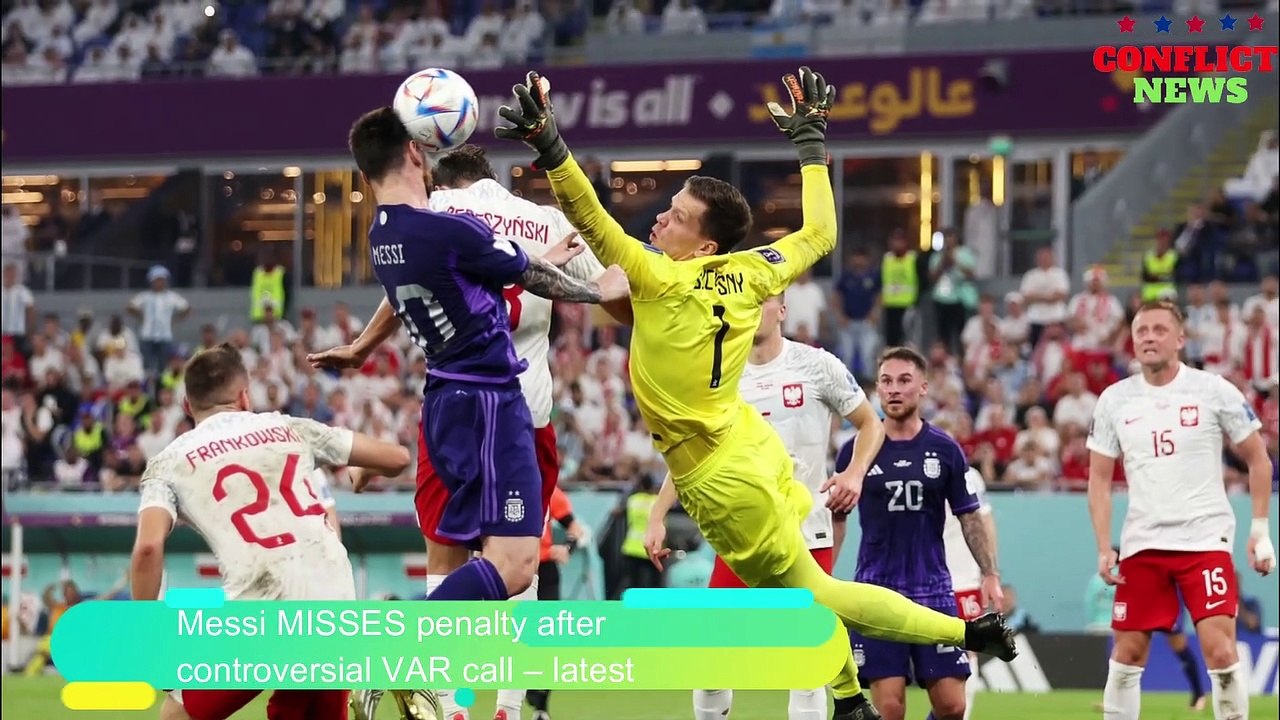 Messi MISSES penalty