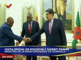 Pdte. Maduro recibe al primer ministro de Dominica, Roosevelt Skerrit