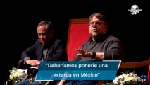 Tras la polémica por un tuit, Eugenio Derbez presume amistad con Guillermo Del Toro