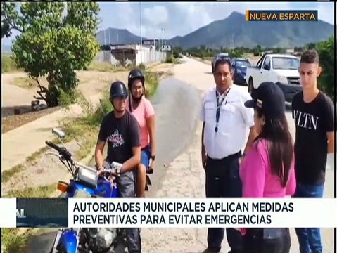 Nueva Esparta | Realizan labores de limpieza en las comunidades afectadas por las lluvias