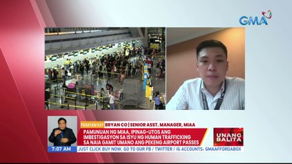 Panayam kay Bryan Co, Senior Asst. Manager, MIAA (Decmber 01, 2022) | UB