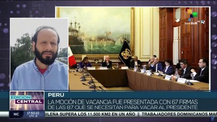 Descargar video: Congresistas opositores peruanos presentan tercera moción de vacancia del presidente Pedro Castillo