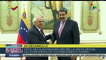 Pdte. Nicolás Maduro recibe al expresidente colombiano Ernesto Samper en visita oficial a Venezuela