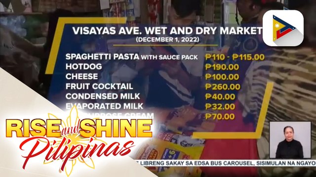 Update sa presyo ng ilang bilihin; presyo ng sibuyas, nananatiling mataas