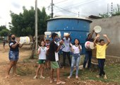 Moradores fazem protesto e denúncias por causa de falta d’água em bairro de Sousa: “É desumano”