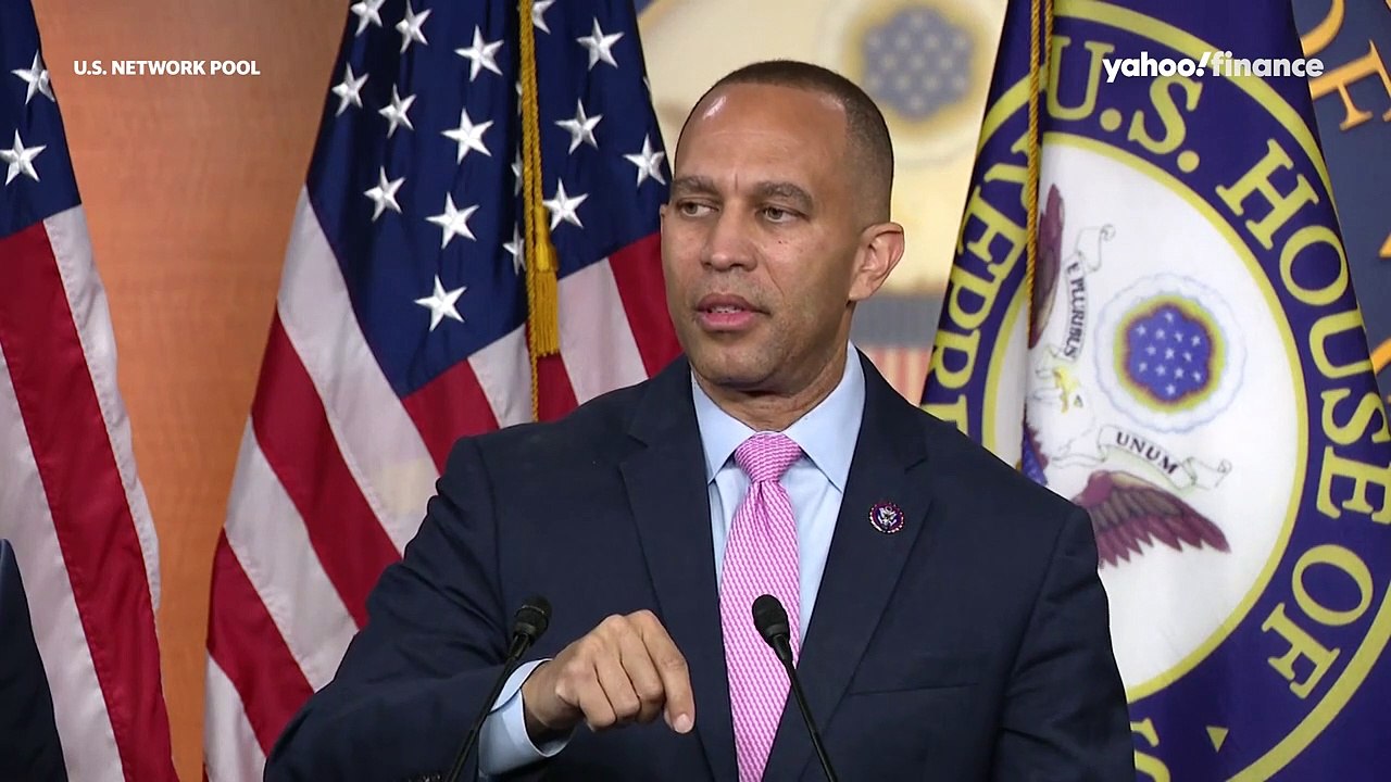 Rep. Hakeem Jeffries Wins Historic Bid To Lead House Democrats - Video ...