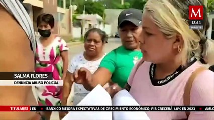 Policías abusan de su cargo y agreden a una mujer en Cosoleacaque, Veracruz