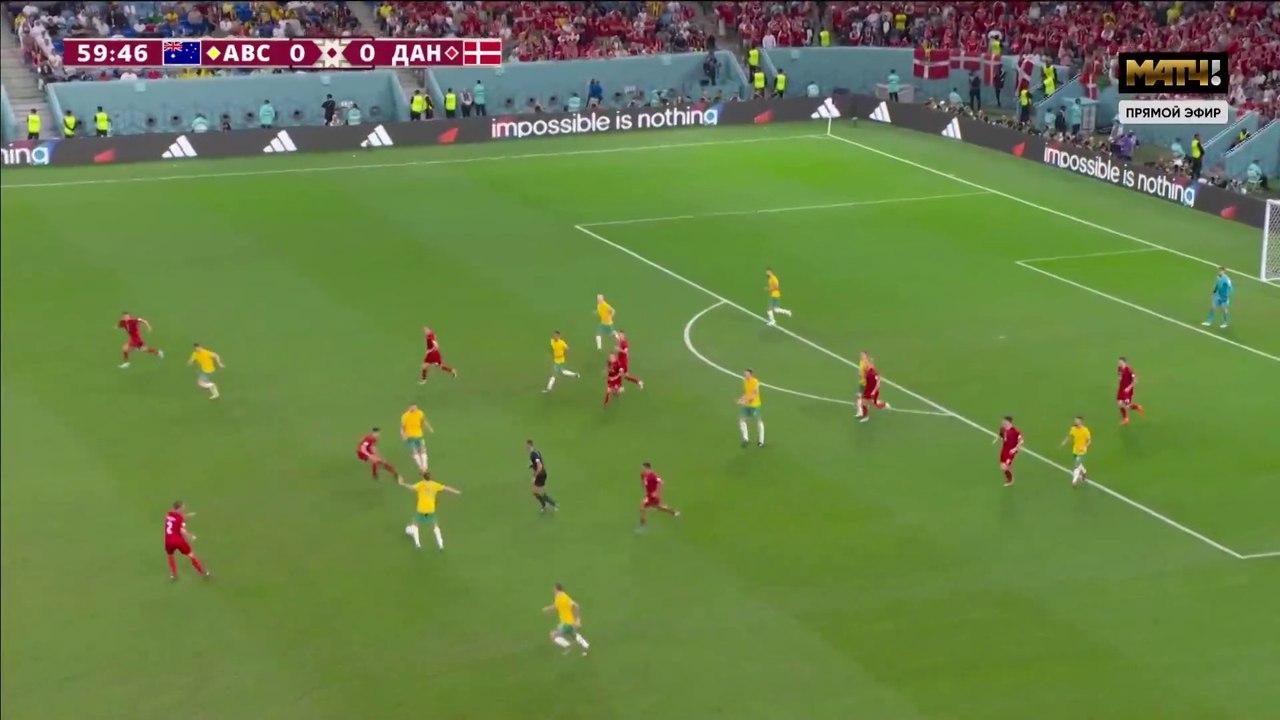 Matthew Leckie 61’ Goals Australia vs Denmark - Word Cup