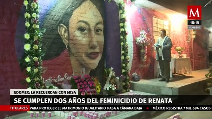 Entre flores y veladoras recuerdan a Renata una menor de 13 años víctima de feminicidio