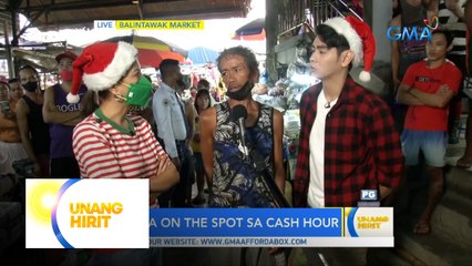 Bida on the spot ngayong December 1 sa Balintawak Market | Unang Hirit