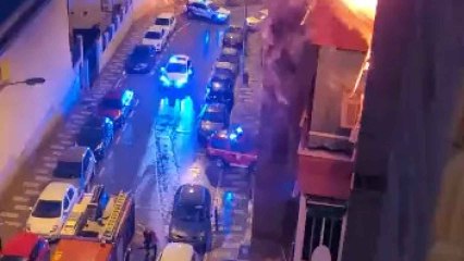 El incendio de calle Pinos