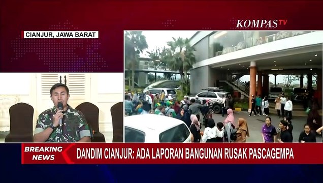 Gempa Garut Ikut Terasa di Cianjur, Dandim Cianjur Terima Laporan Sejumlah Bangunan Rusak