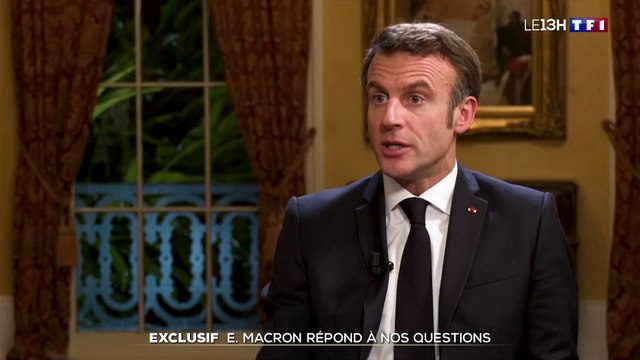 Emmanuel Macron tente de rassurer les Français face à la menace de coupure d'électricité cet hiver: Pas de panique. Ça ne sert à rien et ce n'est pas vrai