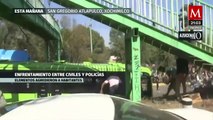 Enfrentamiento en Xochimilco deja 19 policías heridos; son trasladados, dice Batres