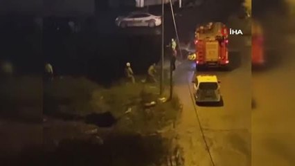 Polisten kaçarken dereye uçtular: 2 yaralı