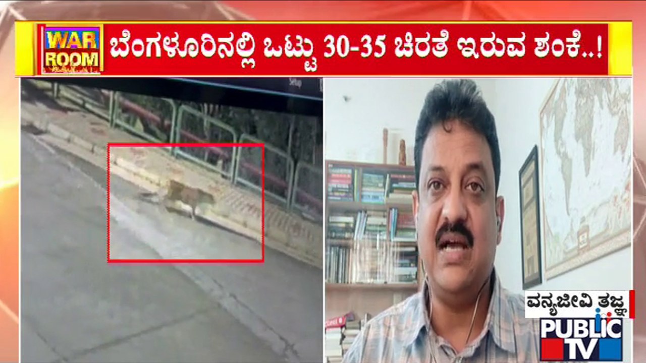 Wildlife Biologist Sanjay Gubbi Asks People To Be Careful About The Leopards | Public TV