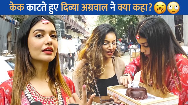 दिव्या अग्रवाल अपने लेटेस्ट गाने 'रेशम का रूमाल' के प्रमोशन के लिए किंग्स स्टूडियो पहुंचीं