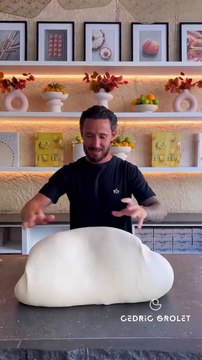 Well I start all my days like this now nice warm croissants and it's not the only thing that makes you want to When you see this dough it makes you want to try it The croissants look really good