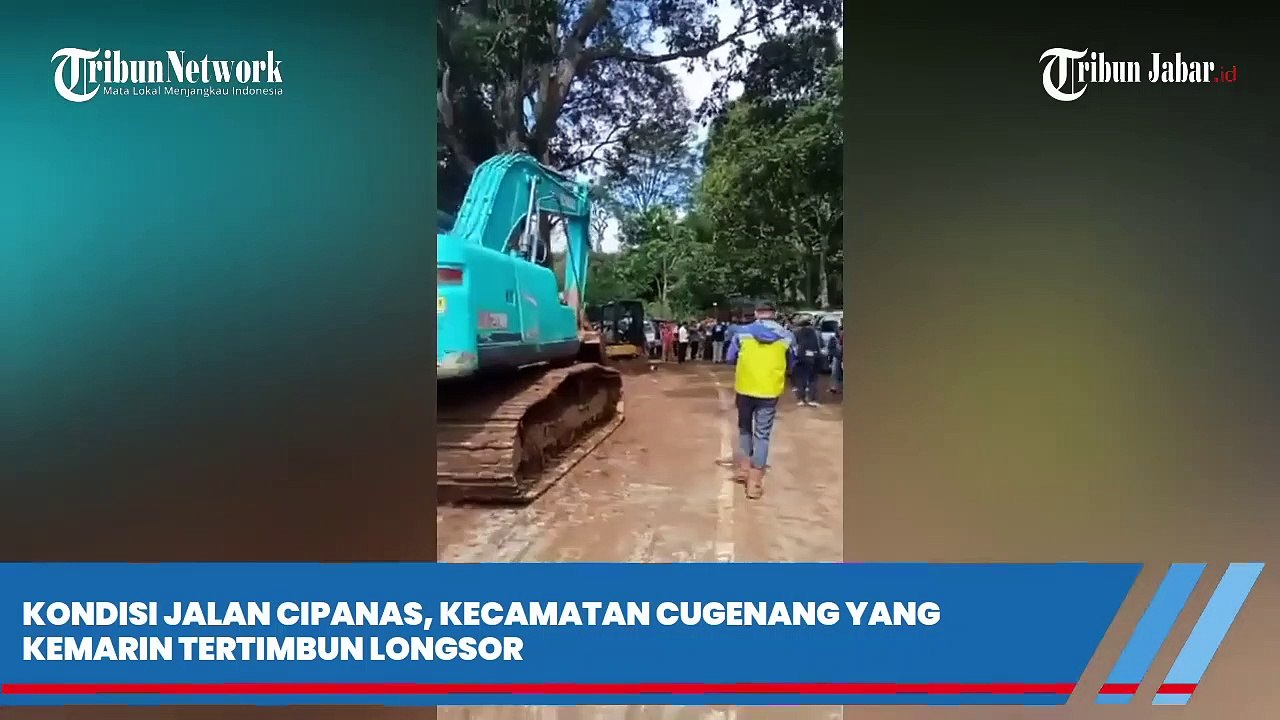 ANGKOT Berisi 15 Anak Tertimbun Longsor Imbas Gempa Bumi Cianjur di Cugenang Belum Ditemukan